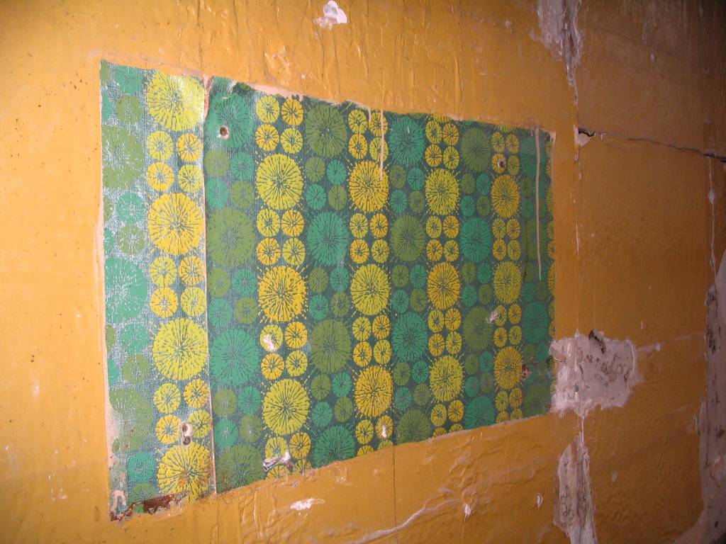 Original Bathroom was Golden Yellow